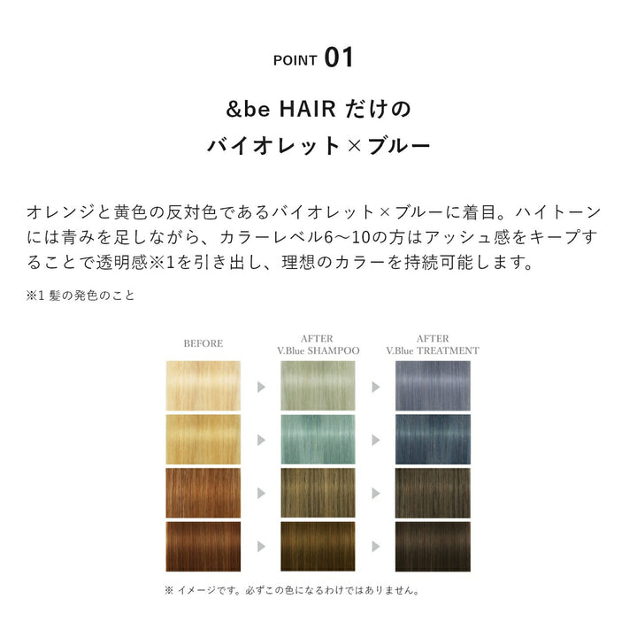 &be Color Shampoo V.Blue 280mL