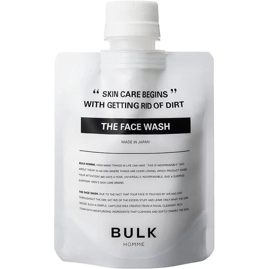 BULK HOMME Face Wash 1g, $90以上, bulk homme, Cleansing Foam, Face Wash, Skin Care For Men