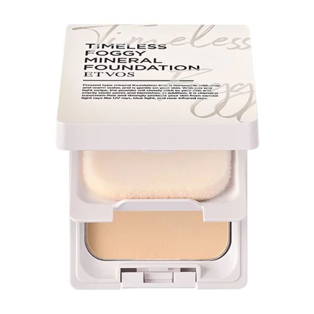 Etvos Timeless Foggy Mineral Foundation (with case + puff) Etvos Timeless Foggy Mineral Foundation (with case + puff)