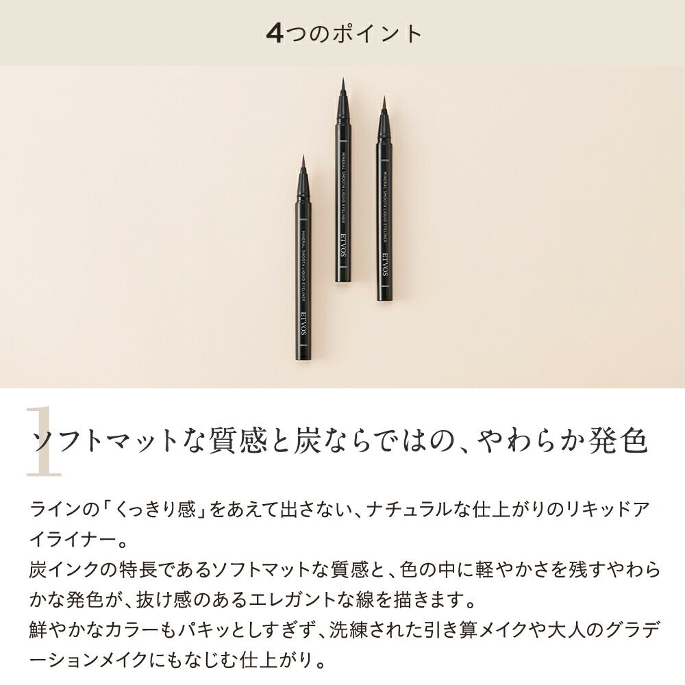ETVOS Mineral Smooth Liquid Eyeliner