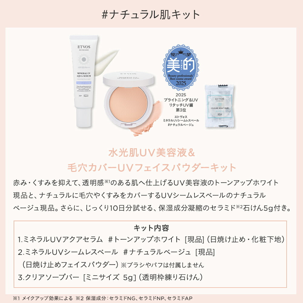 ETVOS Protect & Care Limited Kit Subtly Pink Skin