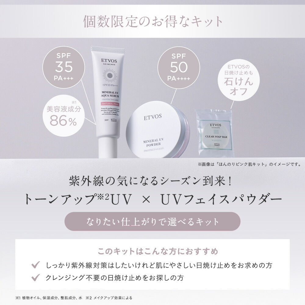 ETVOS Protect & Care Limited Kit Subtly Pink Skin