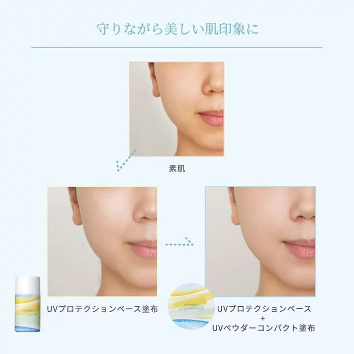 Naturaglace Powder Compact SPF5+ PA++++, $90以上, Make Up Base, Make Up Primer, naturaglace