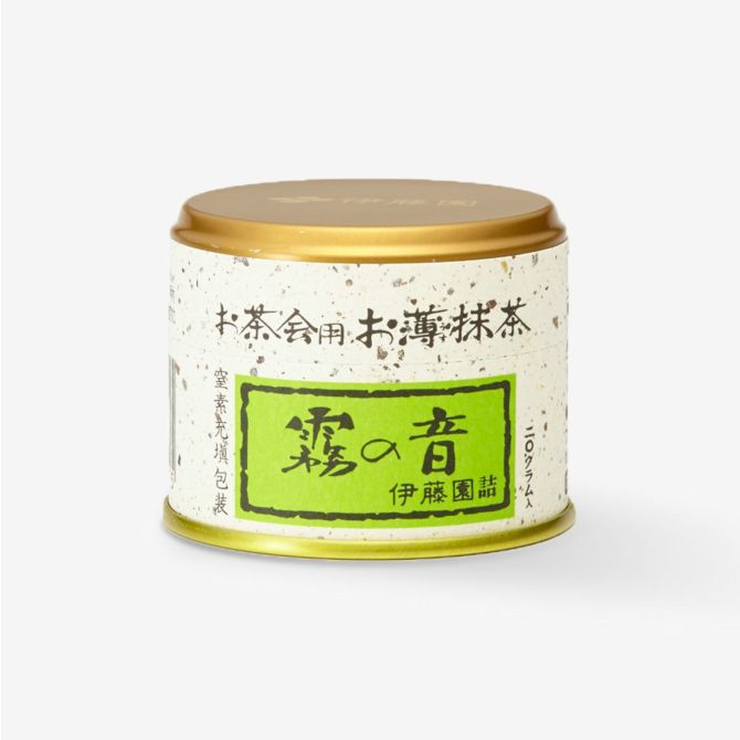 Itoen Kiri no Ne Stone-Milled Light Ceremonial Matcha (Usucha) 20g Tin