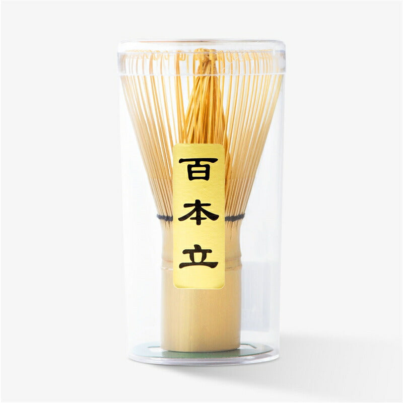 Itoen Bamboo Matcha Whisk (Chasen) — 100-Prong, Lightweight