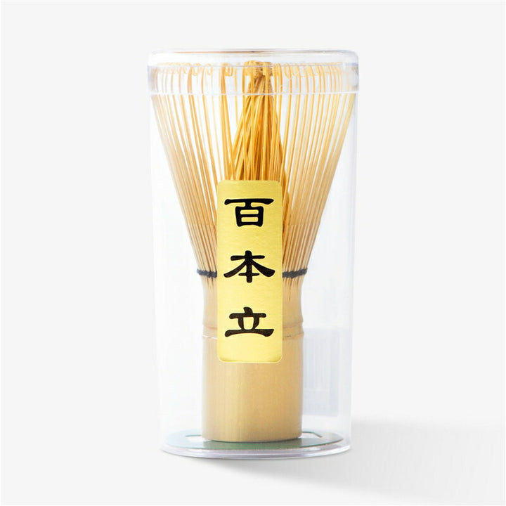 Itoen Bamboo Matcha Whisk (Chasen) — 100-Prong, Lightweight