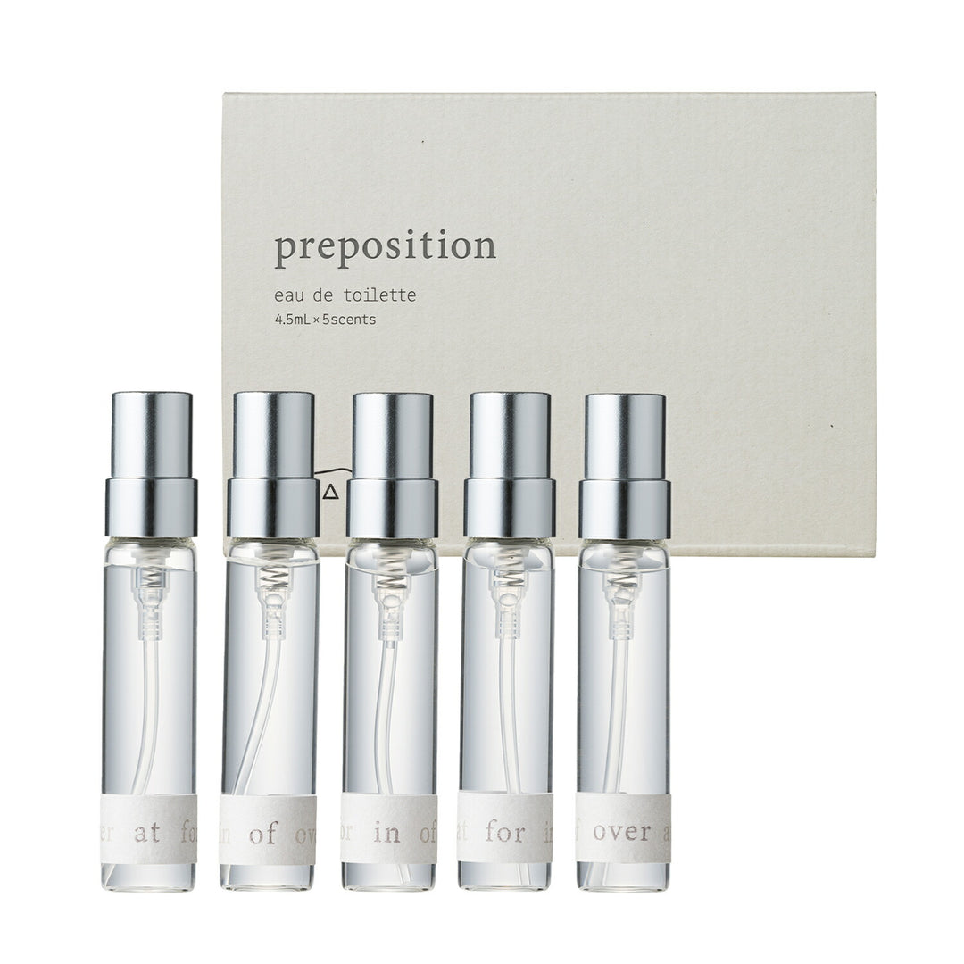 OSAJI Preposition Eau De Toilette Perfume 5mL × 5-Piece Set