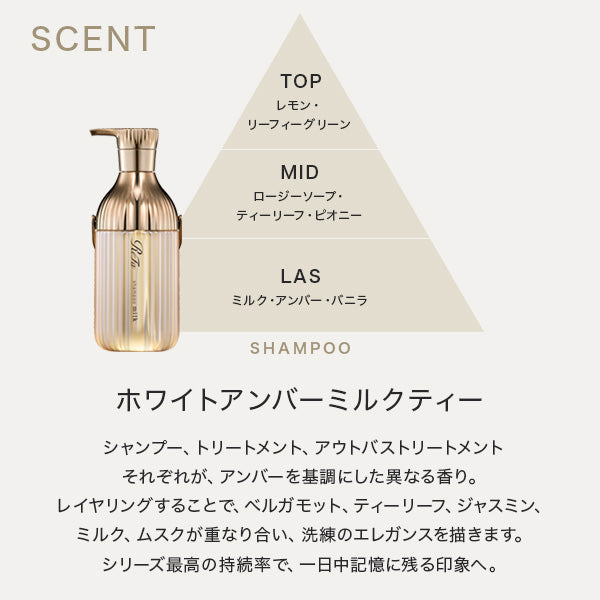 ReFa Milk Protein Royal Shampoo / Treatment 500mL / 500g