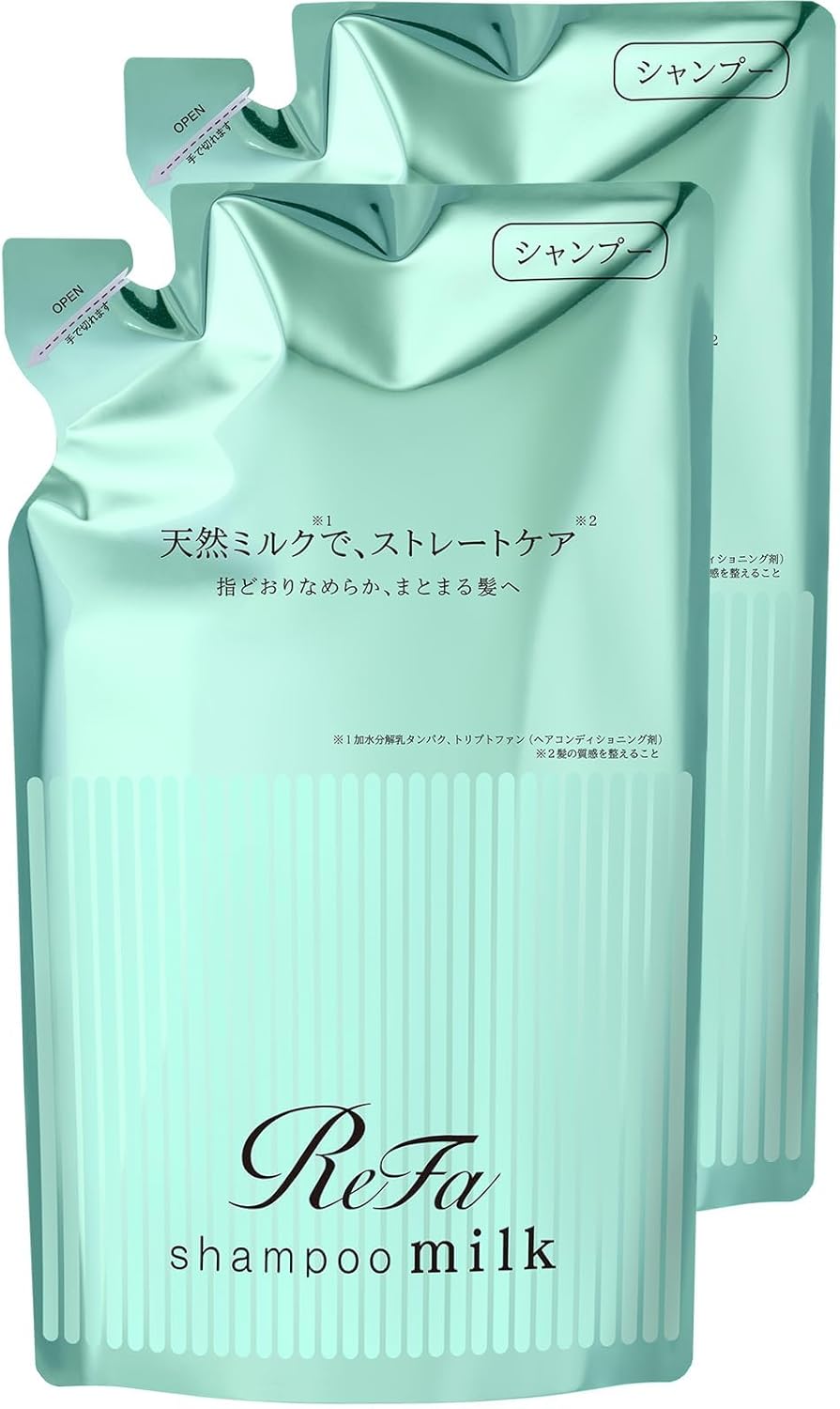 ReFa Milk Protein STRAIGHT LINE Shampoo/Treatment 500g/500mL