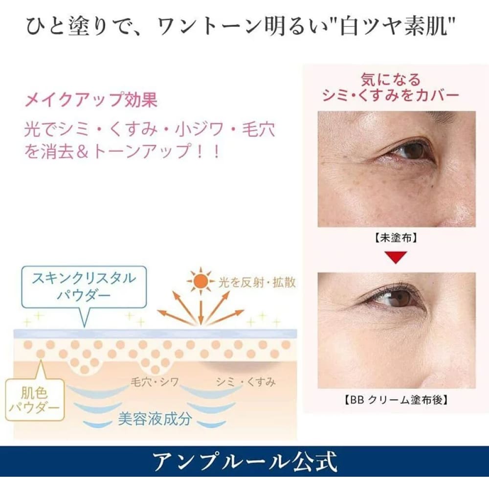 Ampleur Luxury White BB Cream SPF35 PA++ 4mL, $90以上, ampleur, BB Primer, Make Up Primer