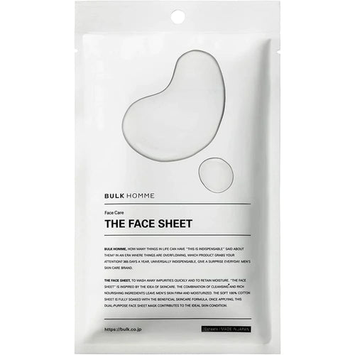 BULK HOMME Face Sheet 一包1張, $90以上, bulk homme, Moisturiser, Skin Care For Men