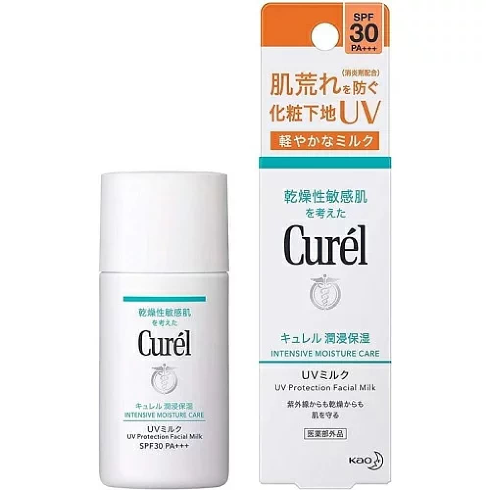 Curel UV Protection Milk SPF30 PA+++, $90以上, curel, Full Physical Sunscreen, Sunscreen, Sunscreen Lotion
