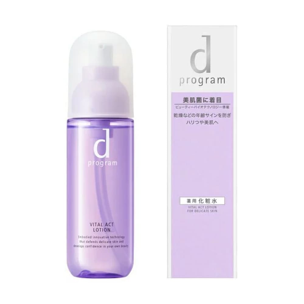 d program Vital Act Lotion, $90以上, d program, Moisturiser, Moisturising Water