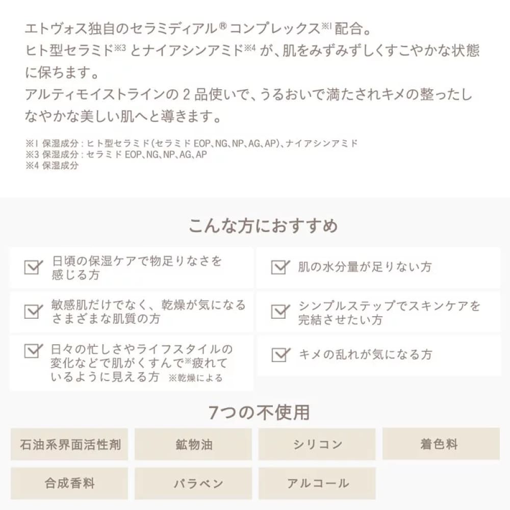 ETVOS Ultimoist Set (Lotion + Serum), $90以上