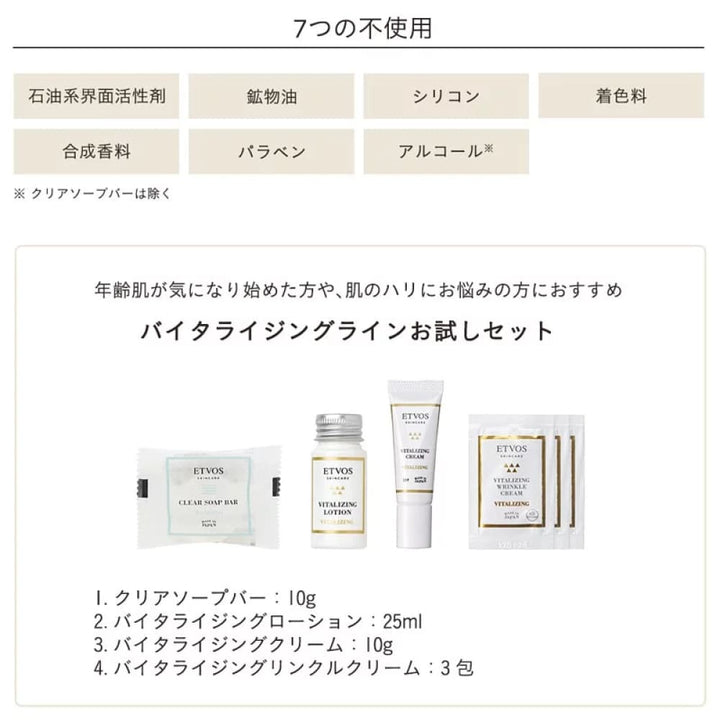 ETVOS Vitalizing Set, $90以上