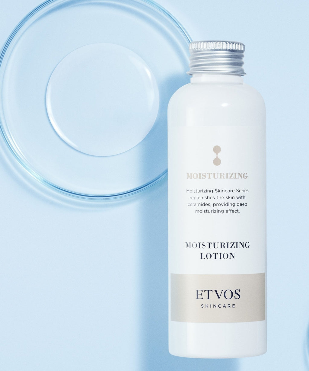 ETVOS Moisturizing Lotion — product and texture