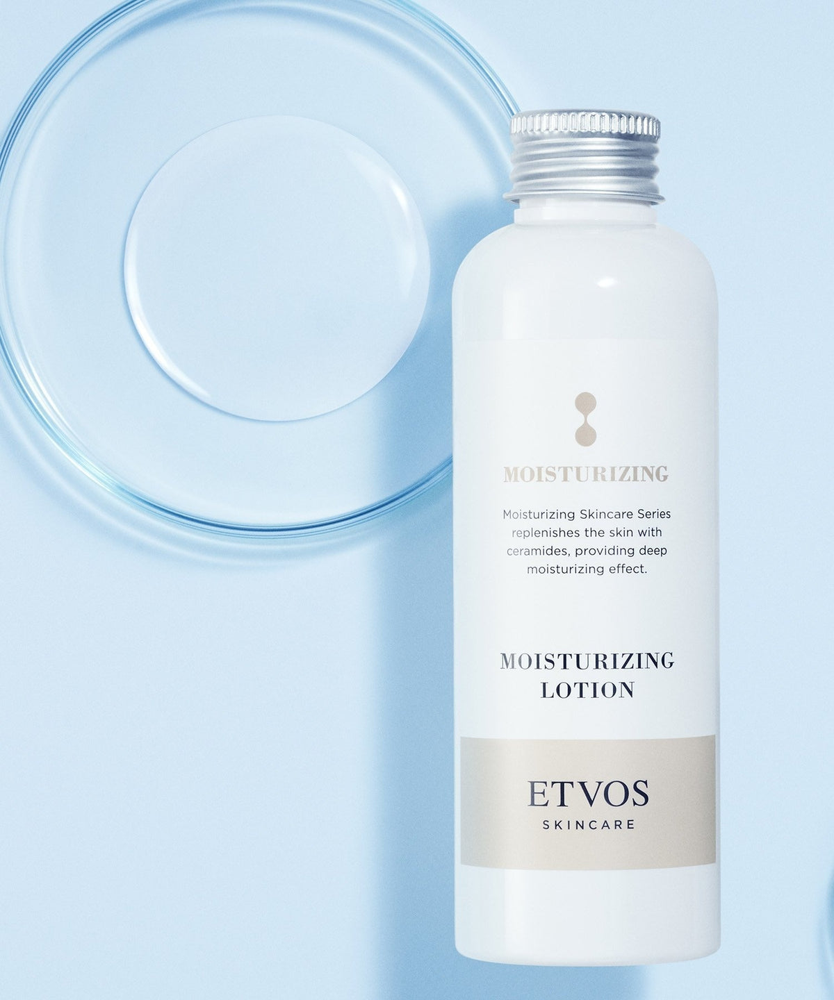 ETVOS Moisturizing Lotion — product and texture