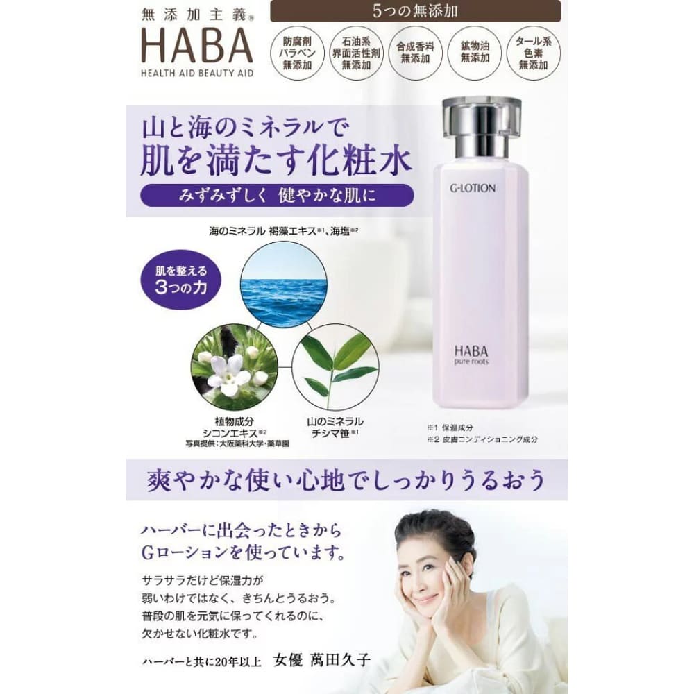 HABA G-Lotion (18/36 mL), $90以上