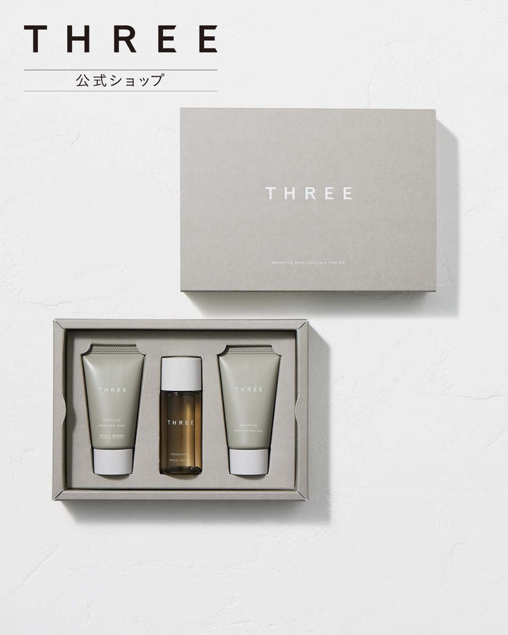 THREE Balancing System Skincare First Kit