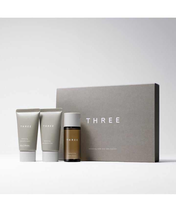 THREE Balancing System Skincare First Kit
