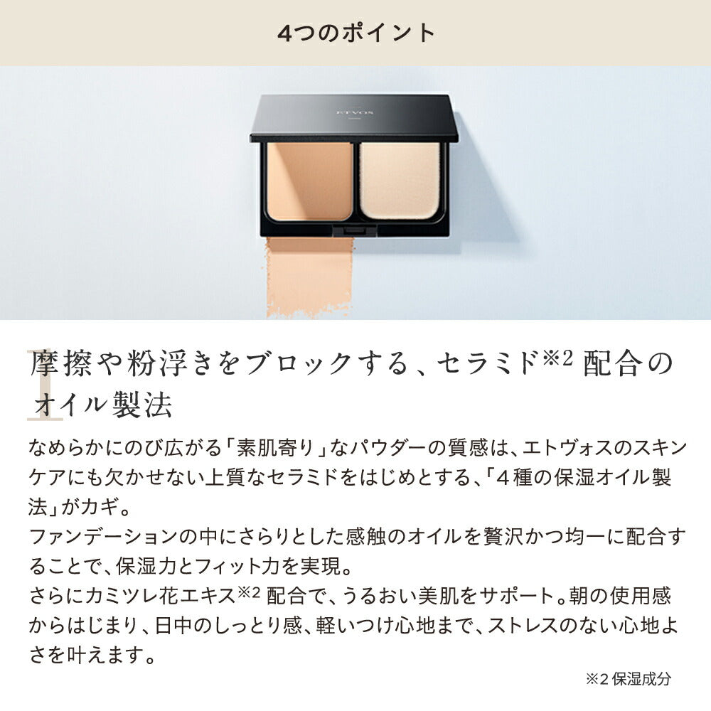 ETVOS Mineral Airy Touch Foundation SPF21 PA+++