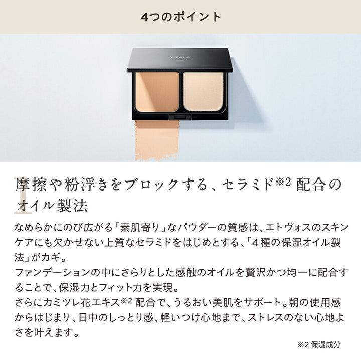 ETVOS Mineral Airy Touch Foundation SPF21 PA+++