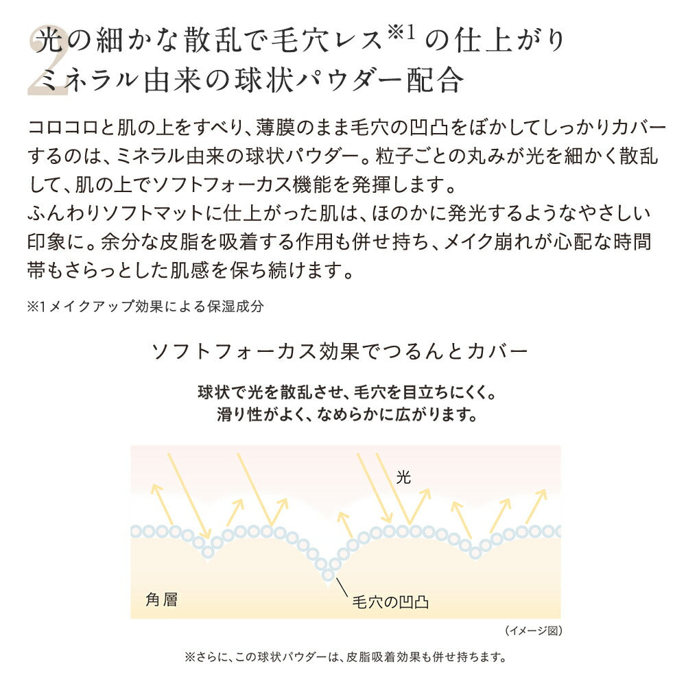 ETVOS Mineral Airy Touch Foundation SPF21 PA+++