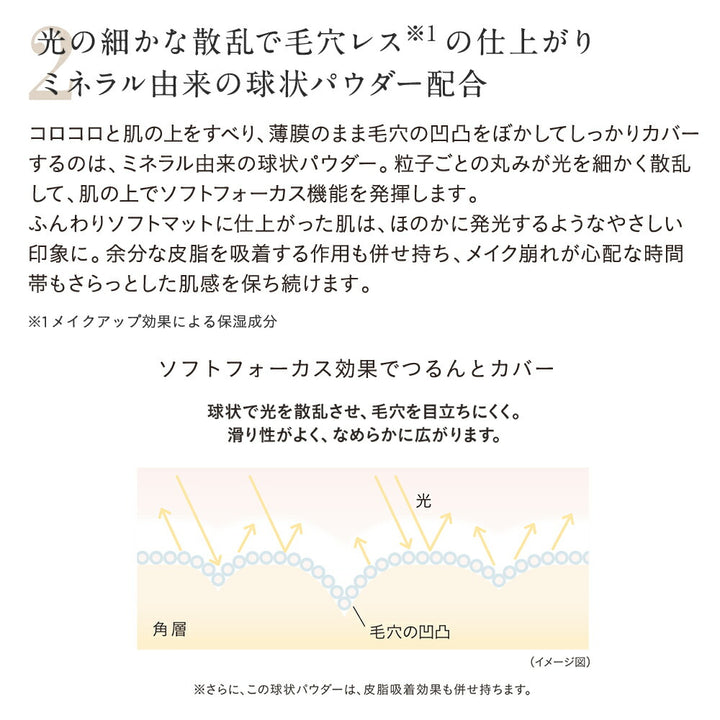 ETVOS Mineral Airy Touch Foundation SPF21 PA+++