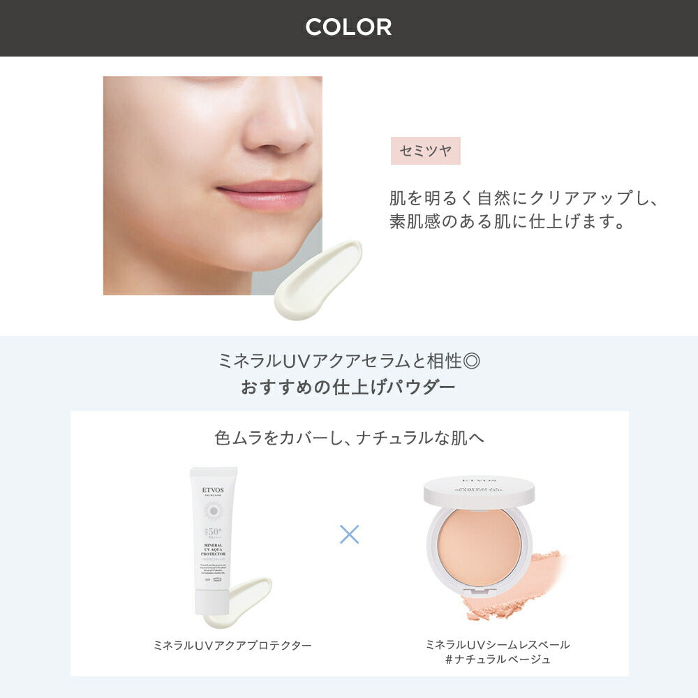 ETVOS Mineral UV Aqua Protector SPF50 PA++++ 30g