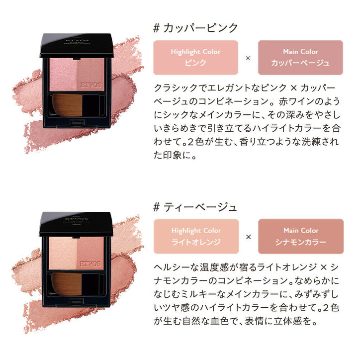 ETVOS Mineral Pressed Cheek SPF20 PA++