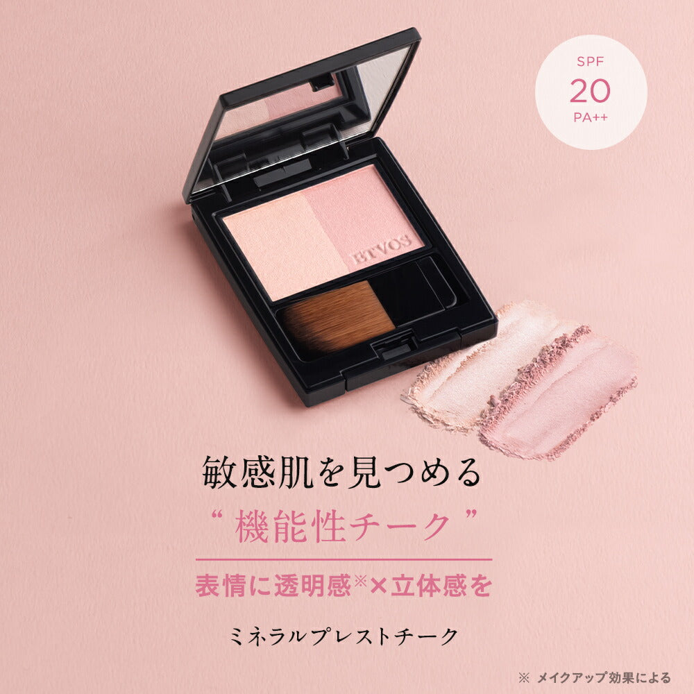 ETVOS Mineral Pressed Cheek SPF20 PA++