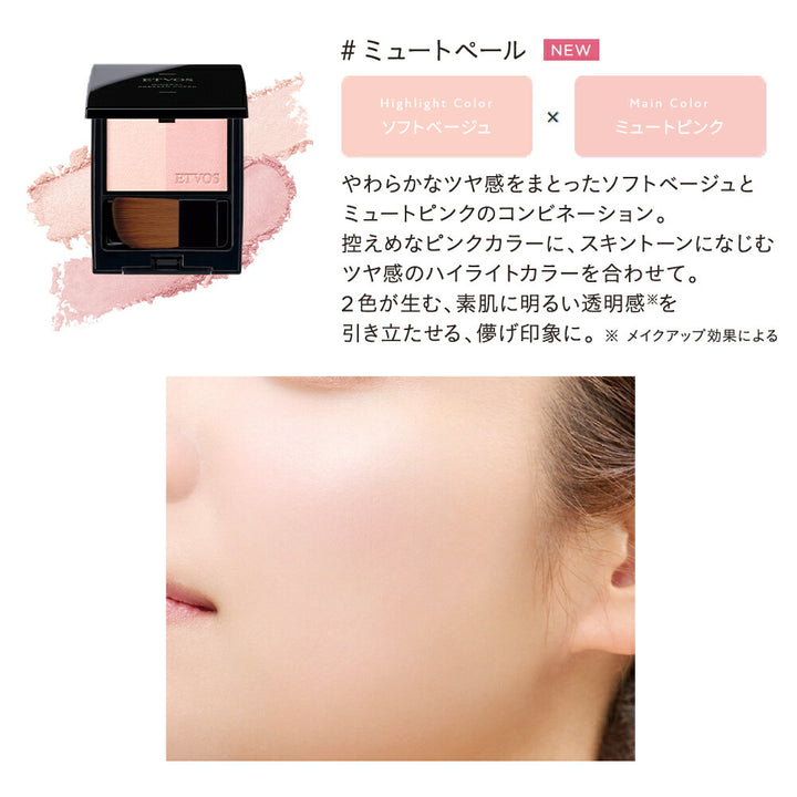 ETVOS Mineral Pressed Cheek SPF20 PA++