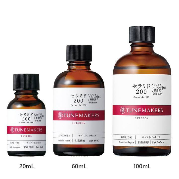 自建尺寸對照 20/60/100mL（官方原圖按樽蓋闊度合成）