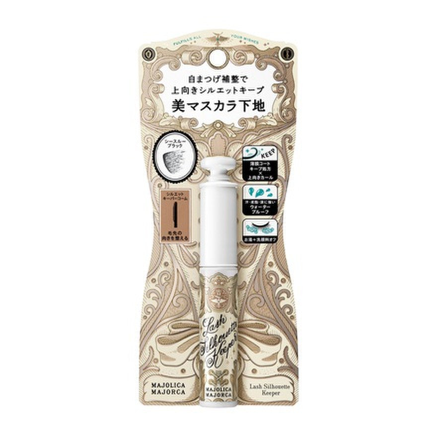 MAJOLICA MAJORCA Lash Silhouette Keeper See-through Black 6g