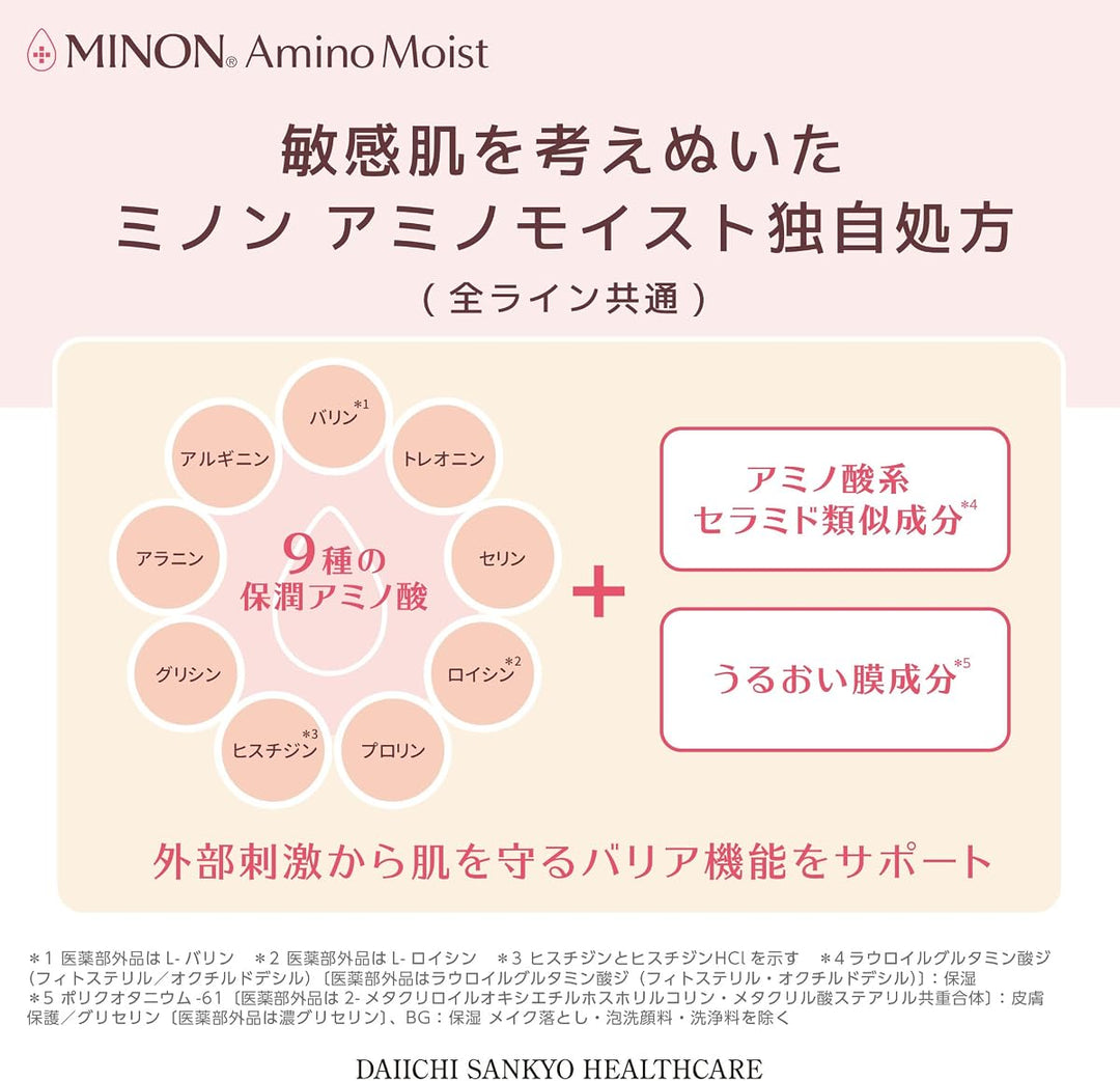 MINON Amino Moist Moist Charge Milk 100g