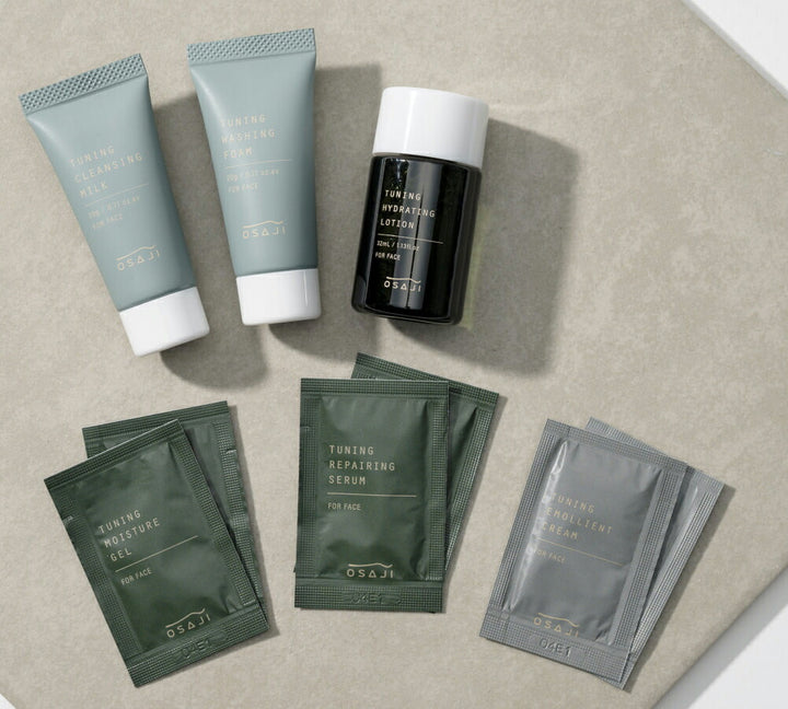 OSAJI TUNING Skincare Trial Set Aromatic Woody Scent