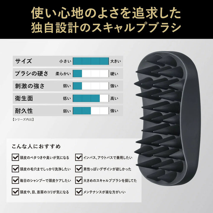 BULK HOMME The Scalp Brush