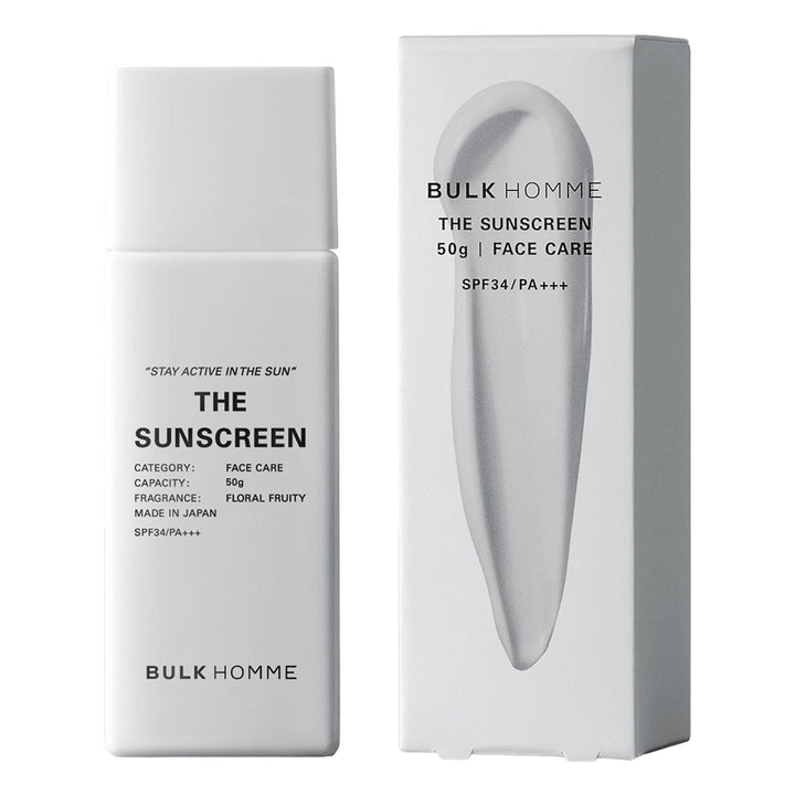 BULK HOMME The Sunscreen 50g SPF34 PA+++
