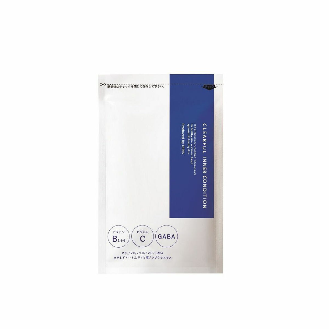 ORBIS Clearful Inner Condition Skin Supplement 90 Tablets (30 Days)