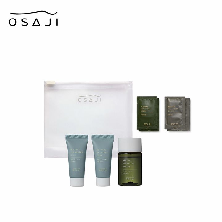 OSAJI Neutral Skincare Trial Set Fragrance-Free