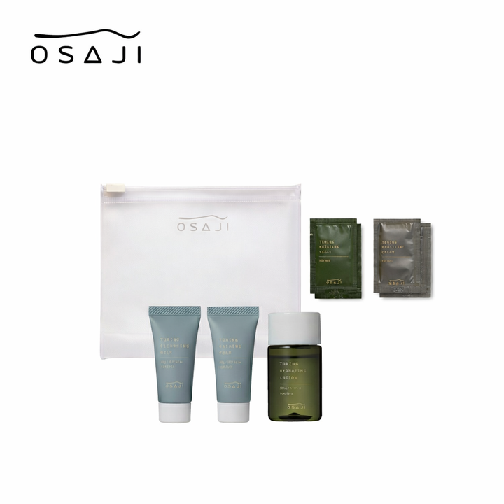 OSAJI TUNING Skincare Trial Set Aromatic Woody Scent