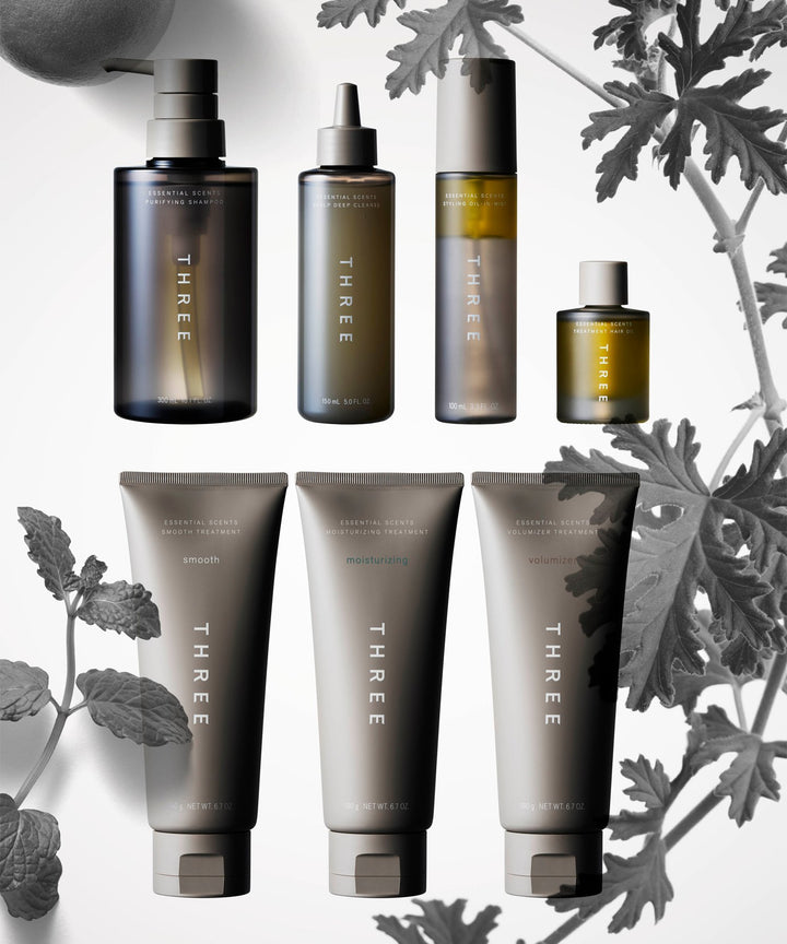 THREE Essential Scents Purifying Shampoo 250mL/300mL