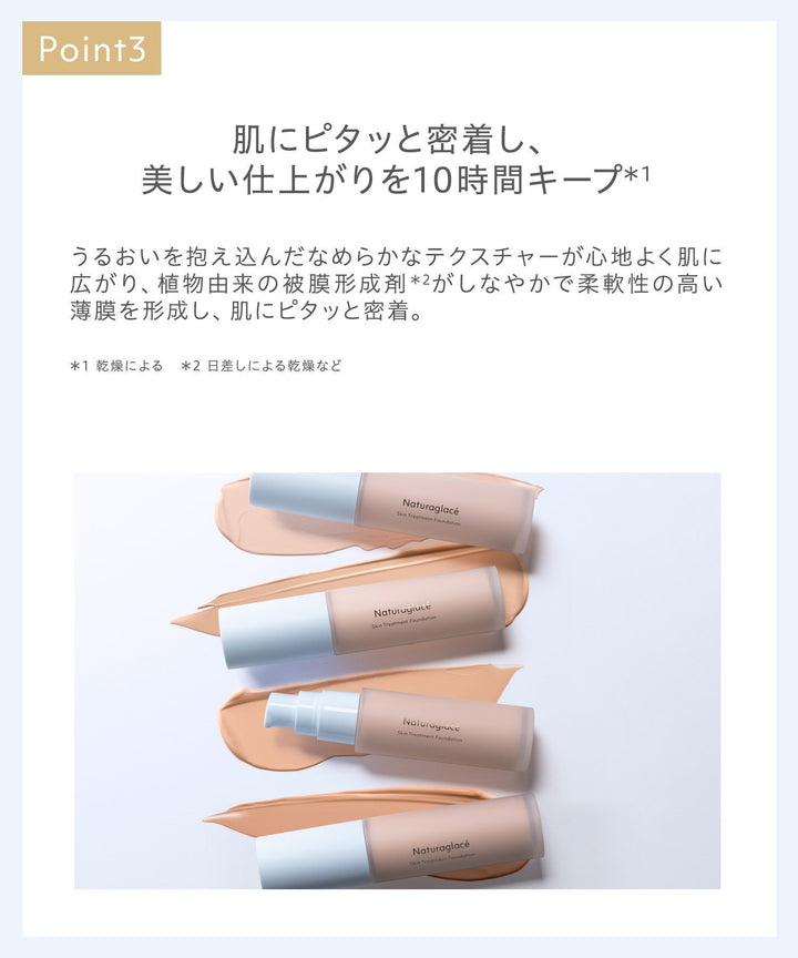 naturaglace SkinTreatment Foundation N SPF50+・PA+++ 30g