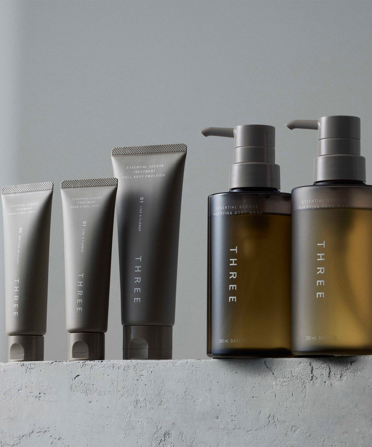 THREE Essential Scents Treatment Full Body Emulsion 100mL