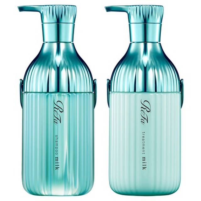 ReFa Milk Protein STRAIGHT LINE Shampoo/Treatment 500g/500mL