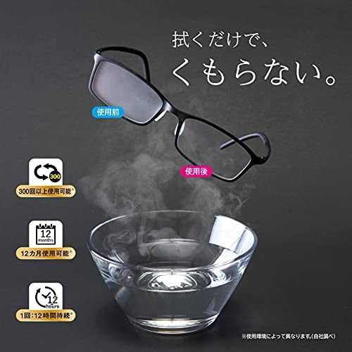 TORAYSEE Anti Fog Glasses Cleaning Cloth (Dry Type) 15×18cm Navy