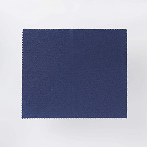 TORAYSEE Anti Fog Glasses Cleaning Cloth (Dry Type) 15×18cm Navy